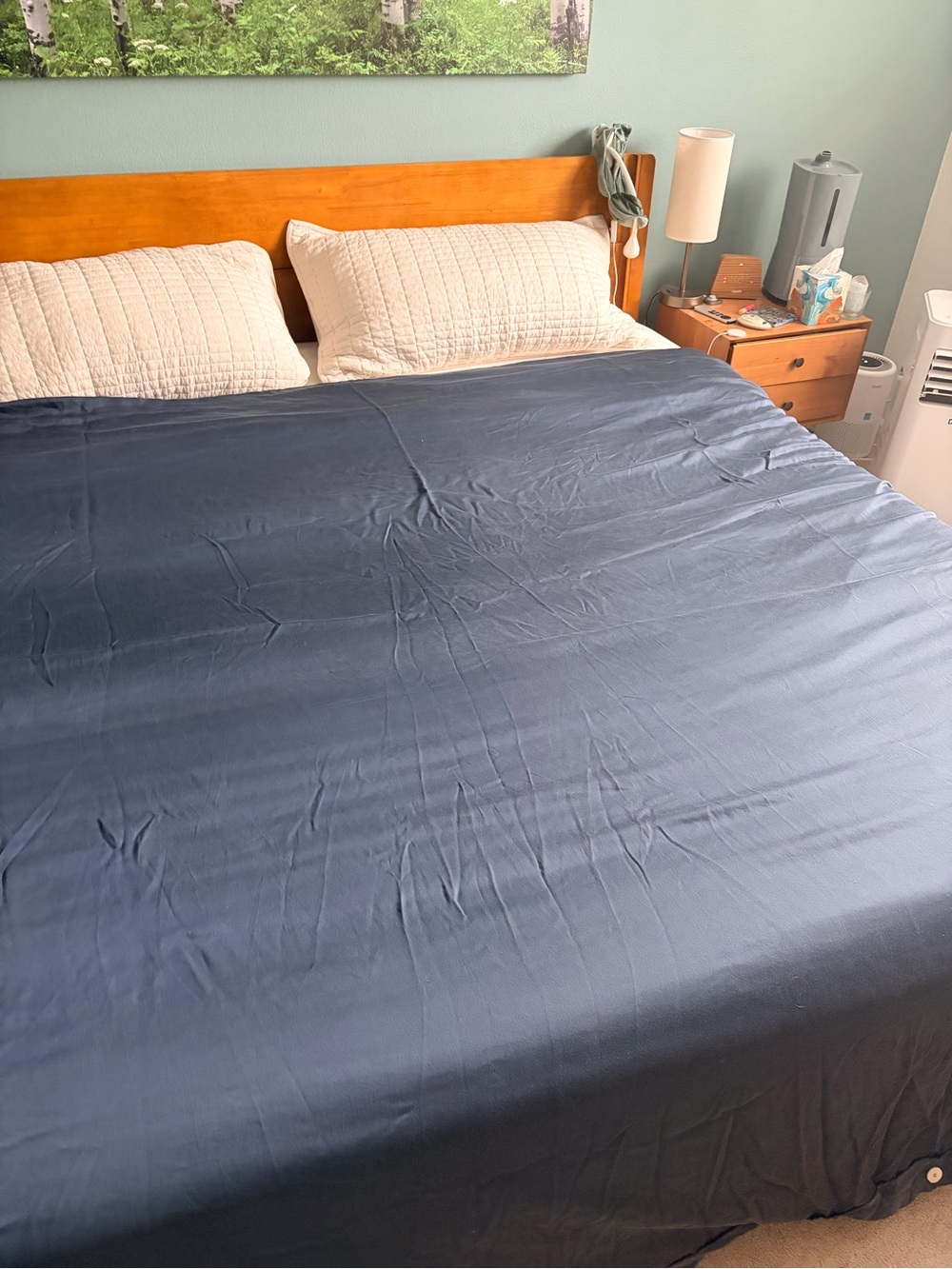 Navy Duvet Cover - Soft Everyday Bedding